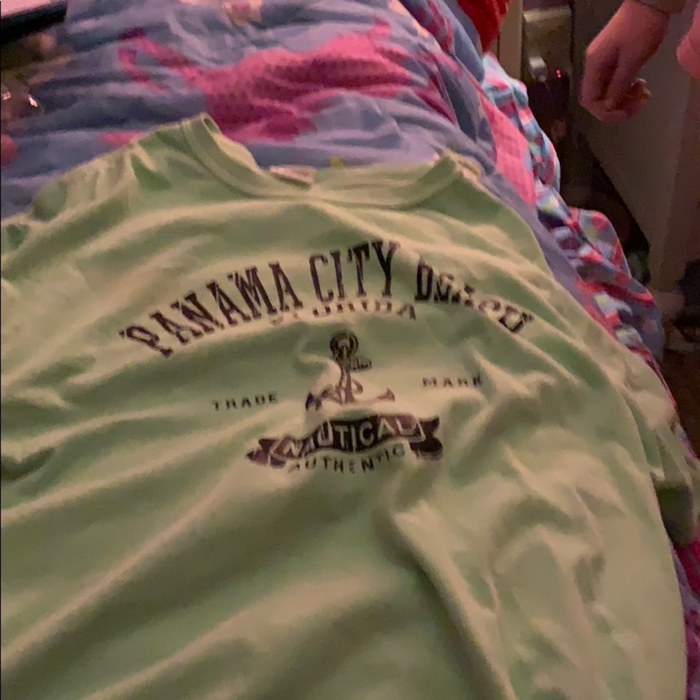 Teal tee shirt